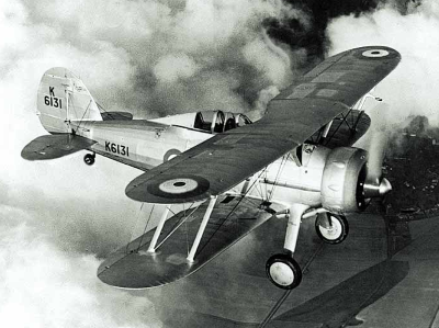 Gloster Gladiator (Photo Wikipedia) Gloster Gladiator (Photo Wikipedia)