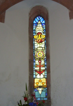 Memorial Window to crew of HMS Glorious. St Peters Church Martindale, Cumbria (Photo Stewart Nicholson) Memorial Window to crew of HMS Glorious. St Peters Church Martindale, Cumbria (Photo Stewart Nicholson)